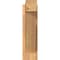 Ekena Millwork Traditional Block Smooth Outlooker, Western Red Cedar, 5 1/2"W x 20"D x 20"H OUT06X20X20TRA05SWR - alternate 4